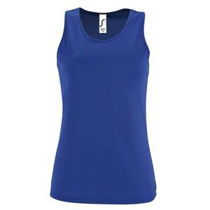 SOLS Womens/Ladies Sporty Performance Tank Top / Royal Blue